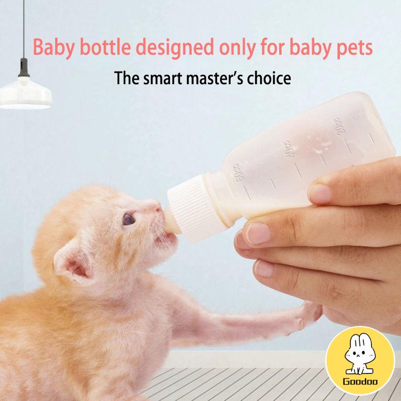 60Ml Botol Silikon Hewan Peliharaan Dot Kucing Botol Susu Anjing Kitten Perlindungan Dan Keamanan Lingkungan -Doo