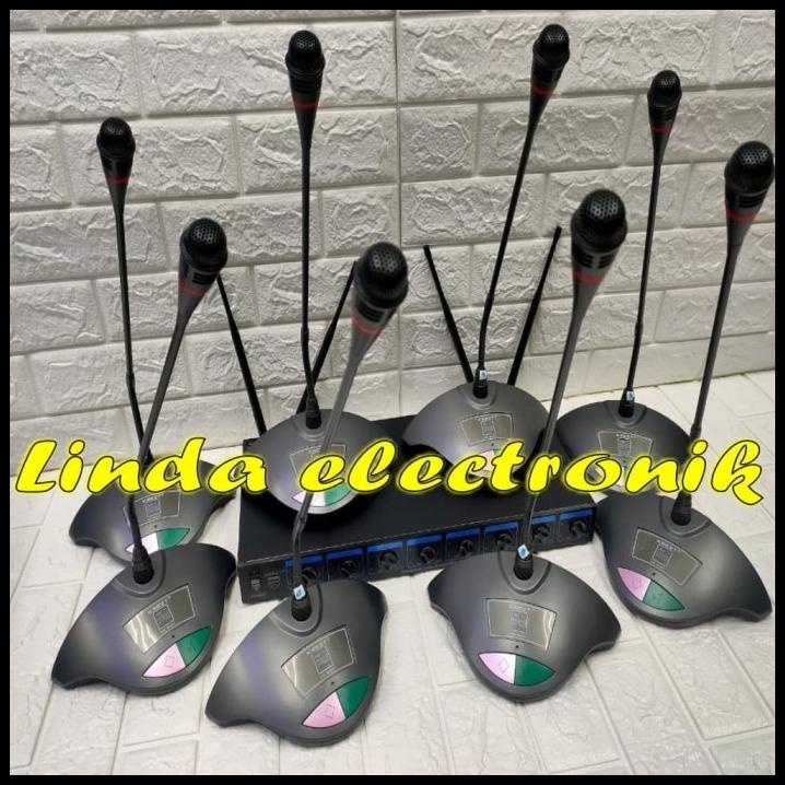 Mic Krezt Mc 8Un (Mic Podium Wireless 8 Channel)