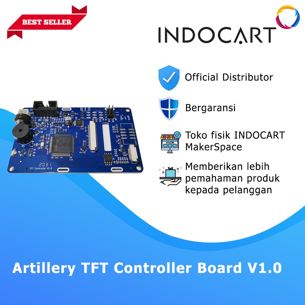 INDOCART Board 3D Printer Artillery TFT Controller Board V1.0