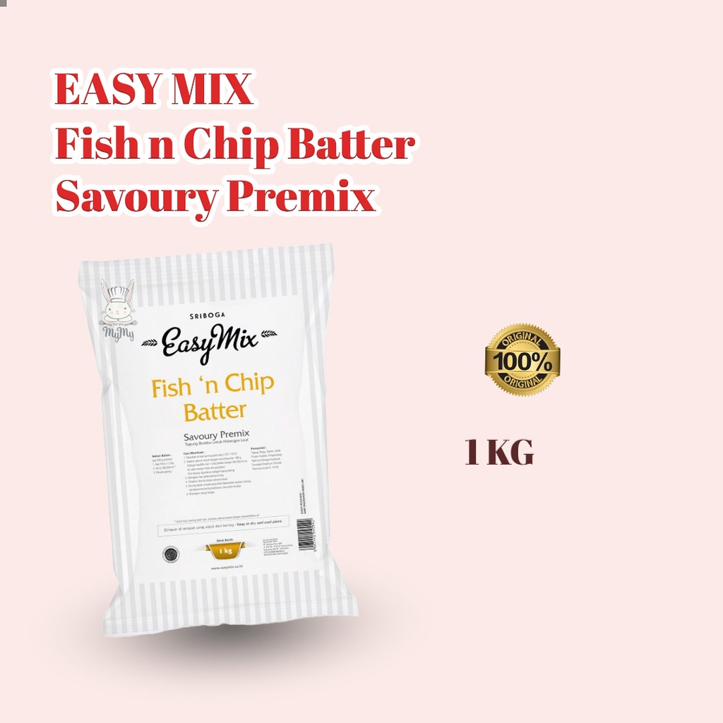 

Easy Mix Fish N Chip Batter 1kg