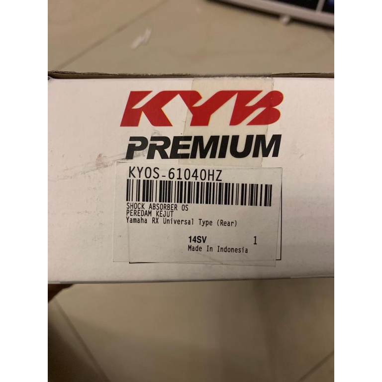 SHOCK BREAKER SHOCK BLK KYB KAYABA OS OS61040 RXKING SUPRA UNIVERSAL