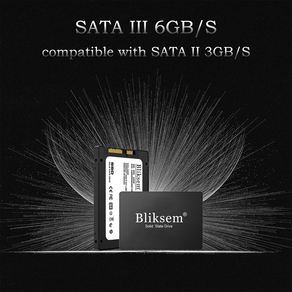 Bliksem 2.5 satsata3 ssd 120gb 128gb 240gb 256gb 60gb 480gb 512gb Untuk Laptop / Desktop