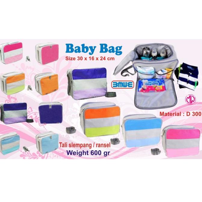 [BA.18Oc22l] Baby Bag organizer 2in1 bisa selempang dan ransel tas bekal perlengkapan makan botol su