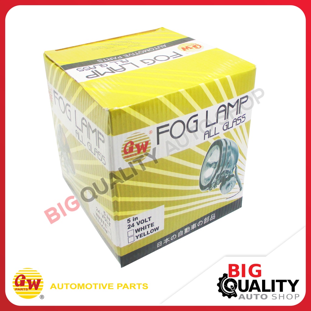 Lampu Kabut Lampu Sorot Fog Lamp 5 Inch Yellow 24V