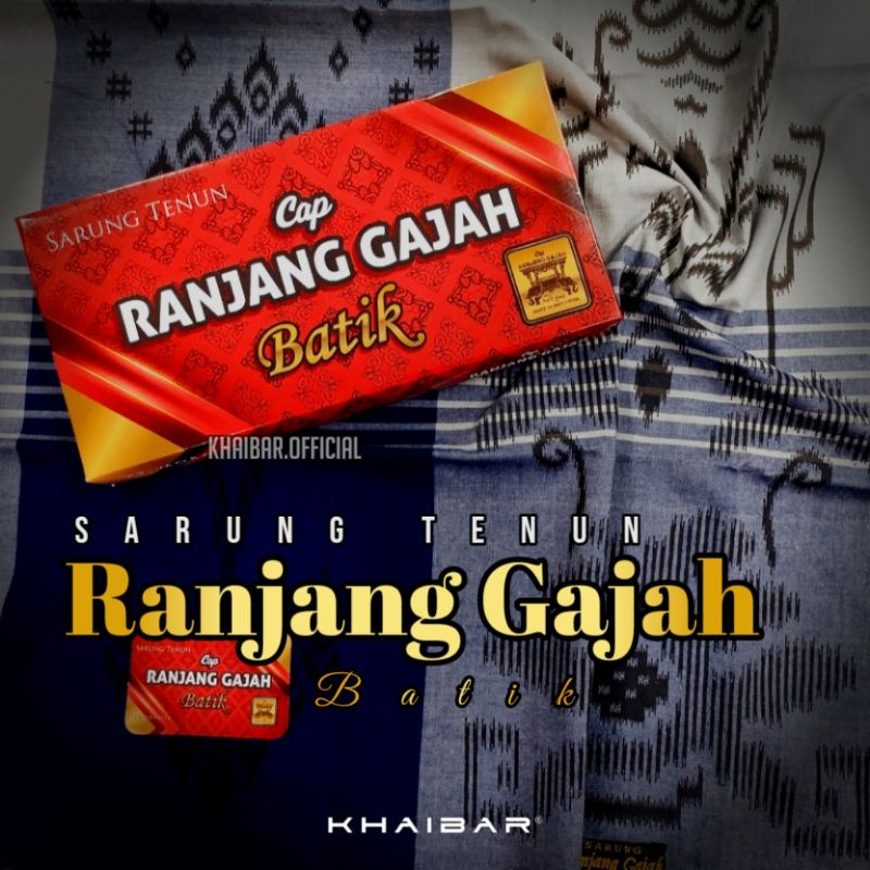 SARUNG DEWASA RANJANG GAJAH KEMBANG DEWASA MOTIF NEW EDITION SARUNG PRIA DEWASA KEMBANG