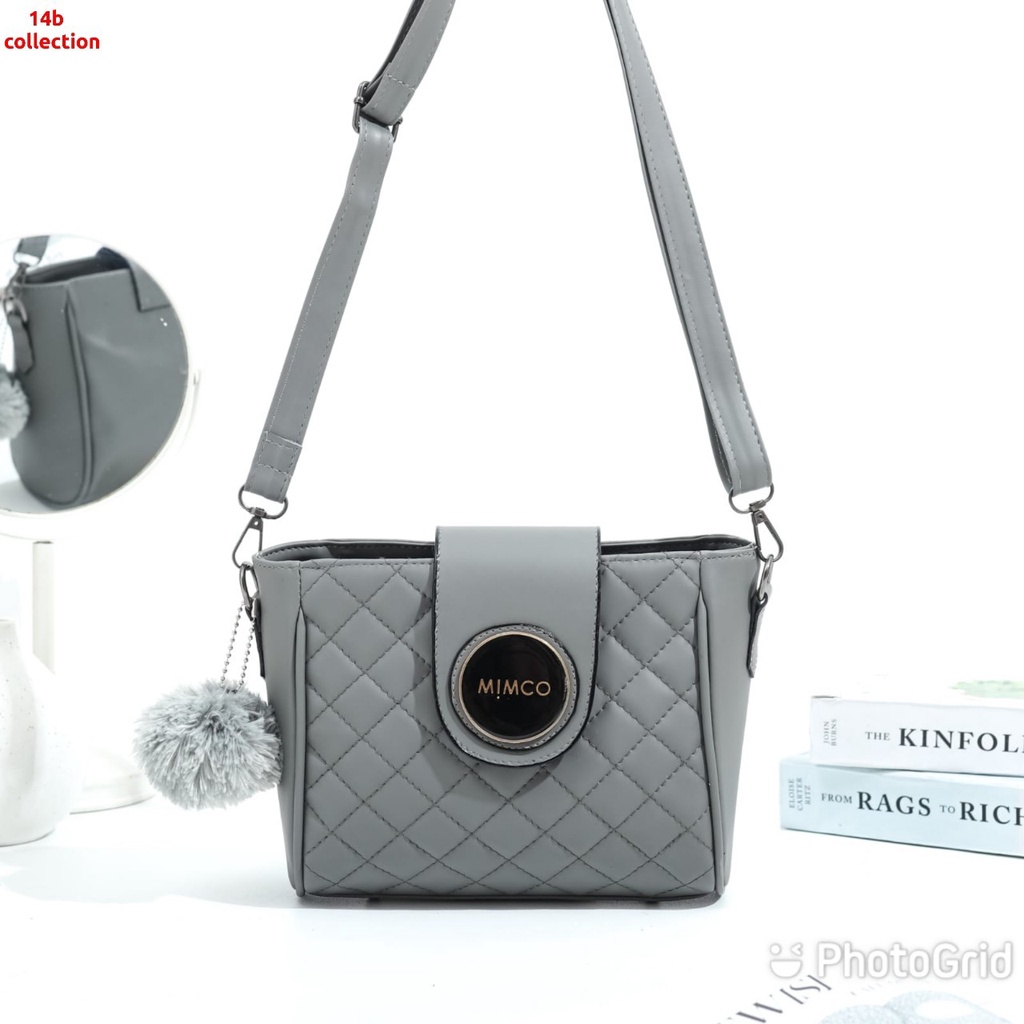 Tas selempang Mewah MIMCO Tas Wanita Tas Tangan Desainer Tas Bahu Wanita Kualitas Tinggi Tas Tote Kulit PU Lembut Kapasitas Tinggi untuk Wanita