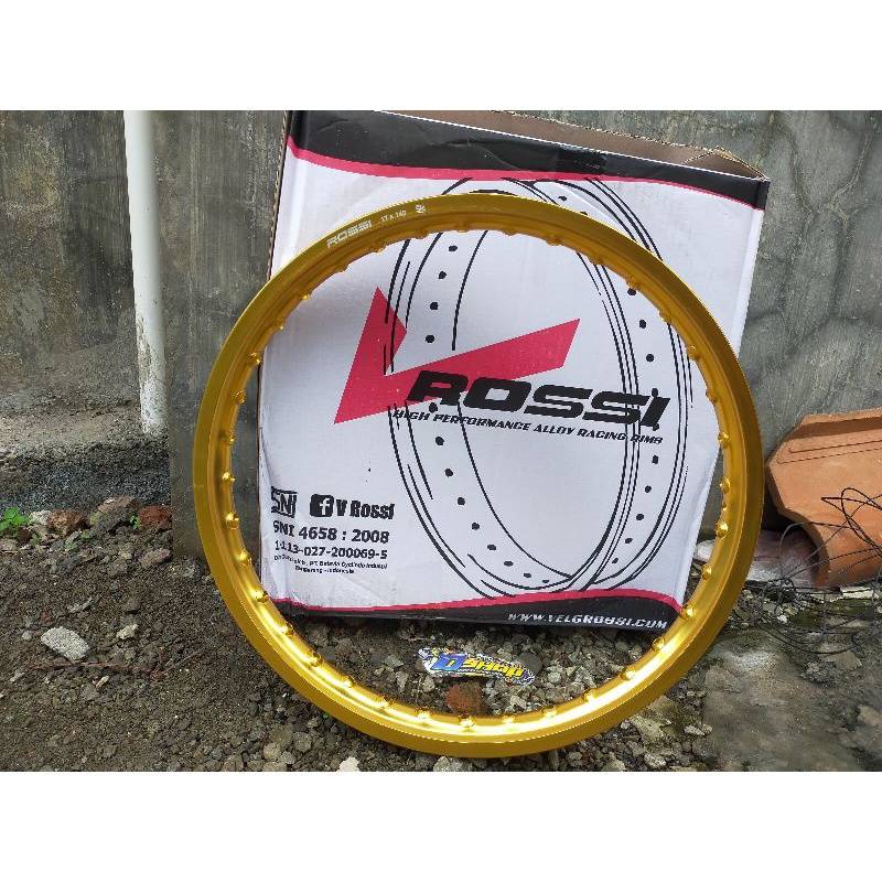 Velg Rossi Velg Vrossi Ring 17 Gold Velg Vrossi WM Shape