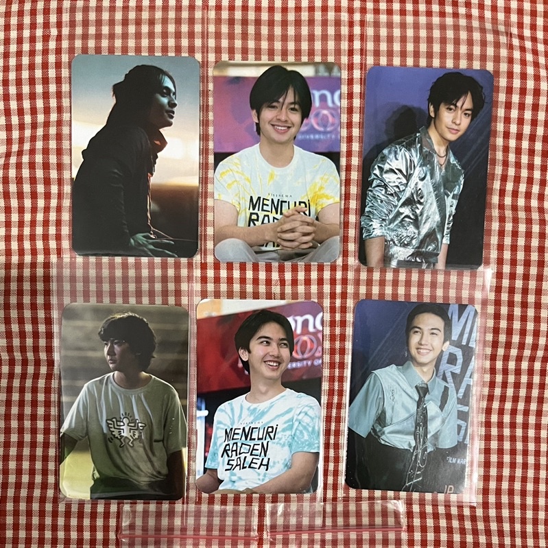 Photocard Heist Kit Tuktuk Ucup Mencuri Raden Saleh Sharing Ari Irham Angga Yunanda