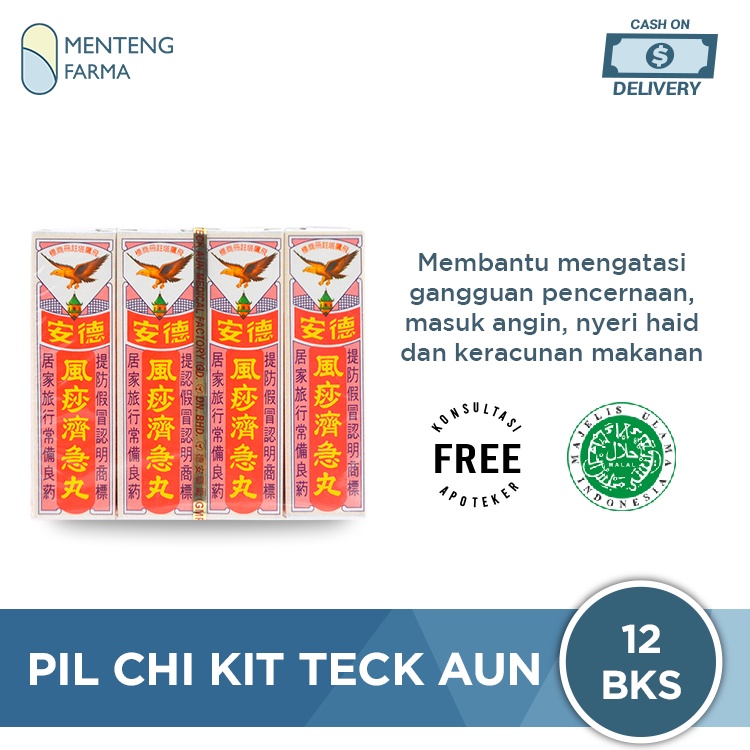 Pil Chi Kit Teck Aun (12 bungkus)