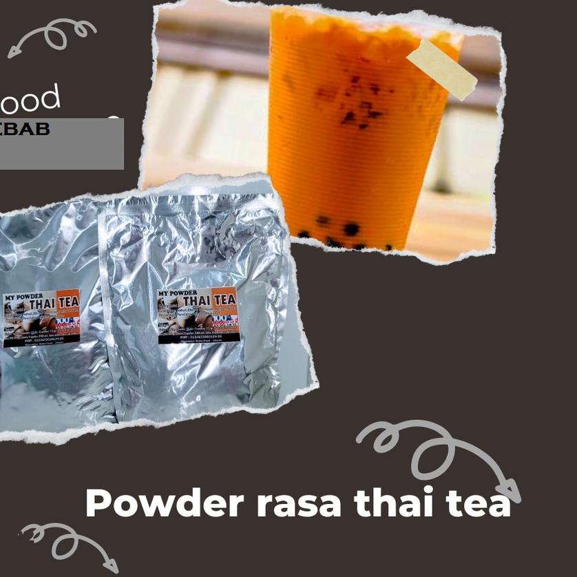 

EXCLUSIVE!Powder Thai Tea 1 Kg -Bubuk Minuman Thai Tea - Thai Thea Kemasan 1Kg|RA4