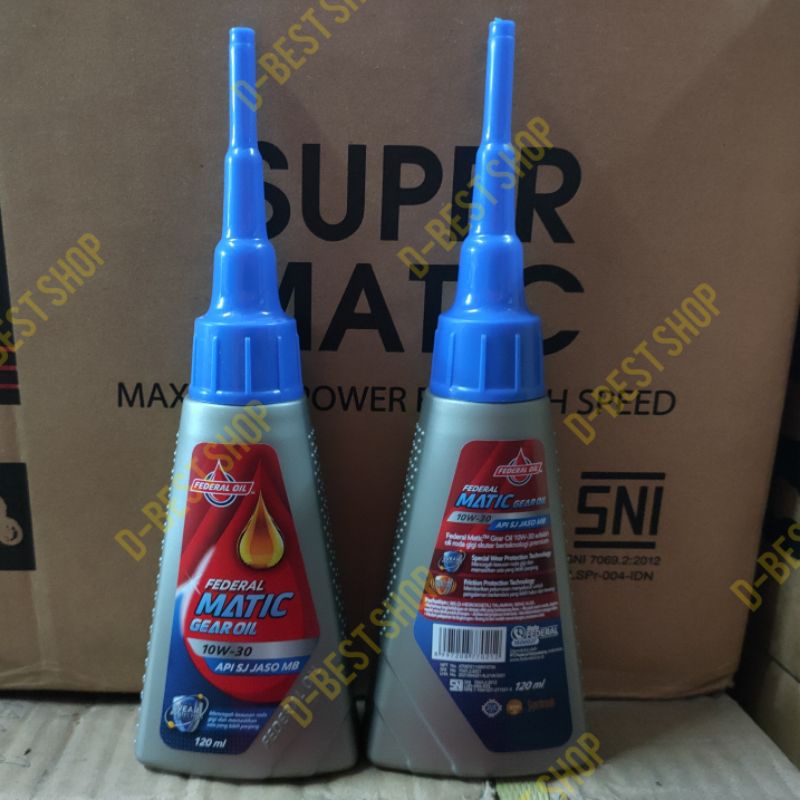 Oli Gear Federal Gear Oil Matic 120mL Asli / Oli Gardan Motor Matik