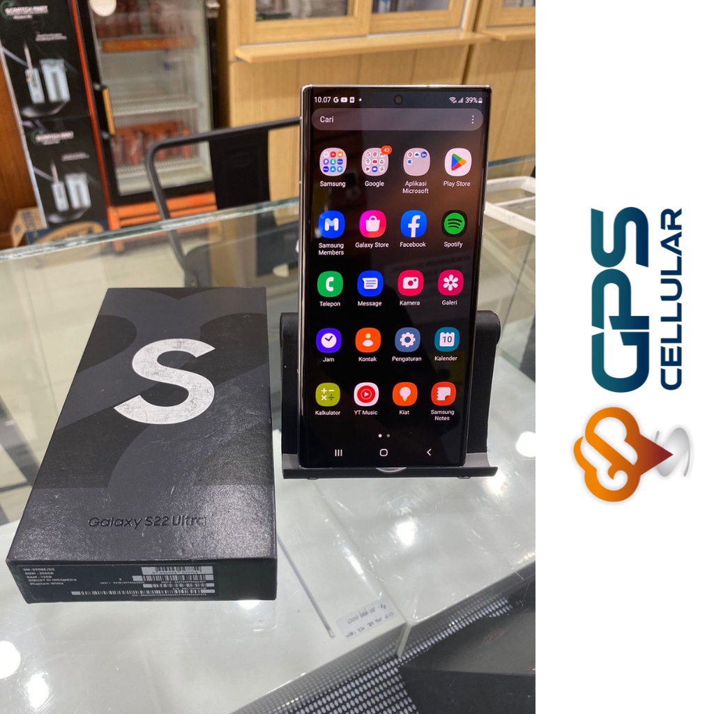 Samsung Galaxy S22 Ultra 5G 12/256GB Warna Putih Seken