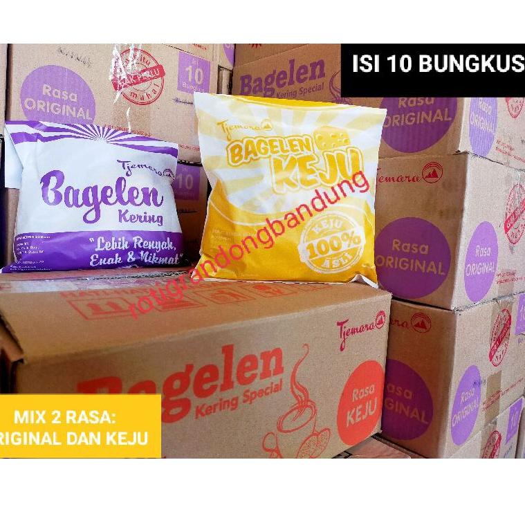 

✨Terbaru✨ per dus bagelen mix 2 rasa ori + keju murah obral bandung grosir