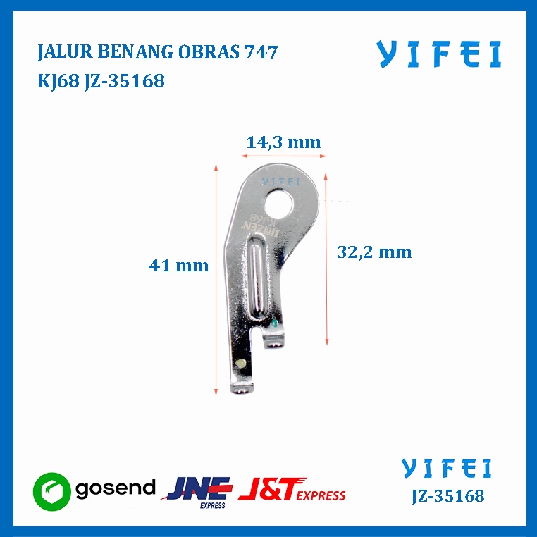 JALUR BENANG KJ68 OBRAS HIGHSPEED YIFEI-35168