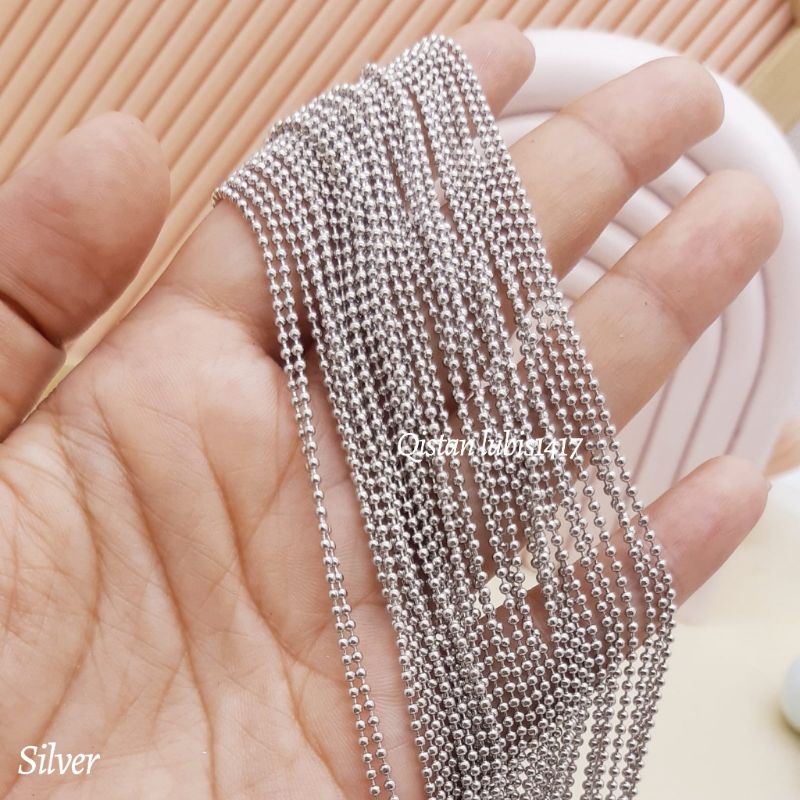 Rantai Lada|Rantai bulat kecil|Rantai 15mm