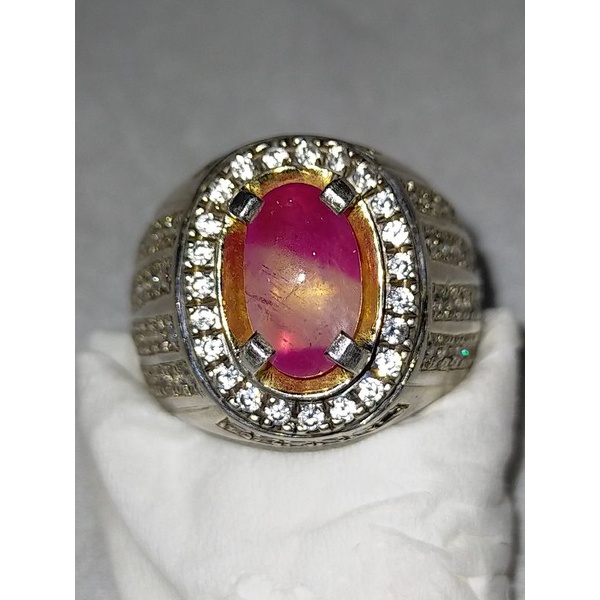 Ruby burma belang kristal / mirah windusara