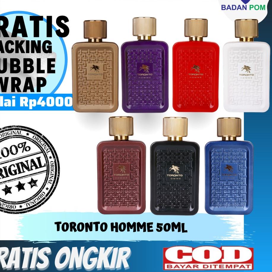 ✨ Parfum Pria Toronto Homme 50ml Eau De Toilette Minyak Wangi Cowok Laki Laki Tahan Lama Murah Thail