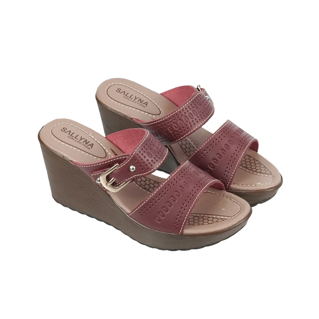 Wedges Sandal Wanita 7 cm - Sinta 02