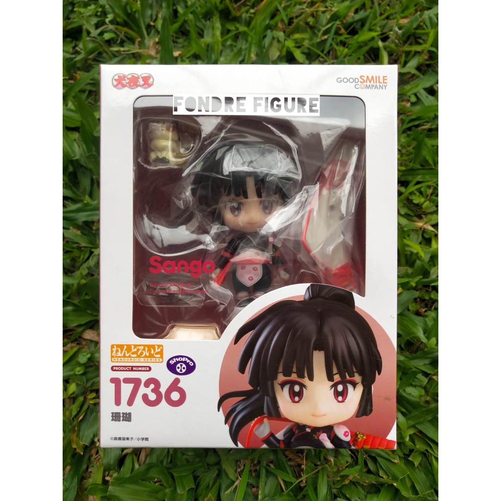 ORIGINAL NENDOROID SANGO 1736 INUYASHA HIRAIKOTSU KIRARA CAT GOOD SMILE COMPANY FIGURE ORI