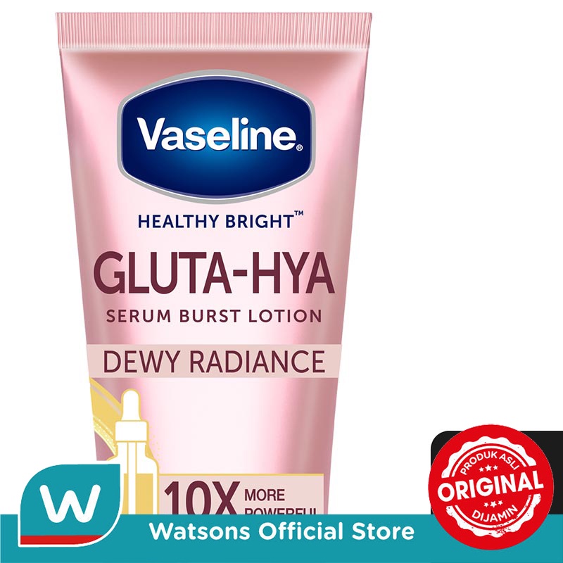 Vaseline Healthy Bright​ Gluta Hyaluron Niacinamide Serum Lotion Dewy Radiance 330Ml