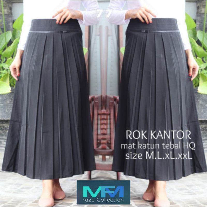 Rok Kantor Wanita 7/8 Premium