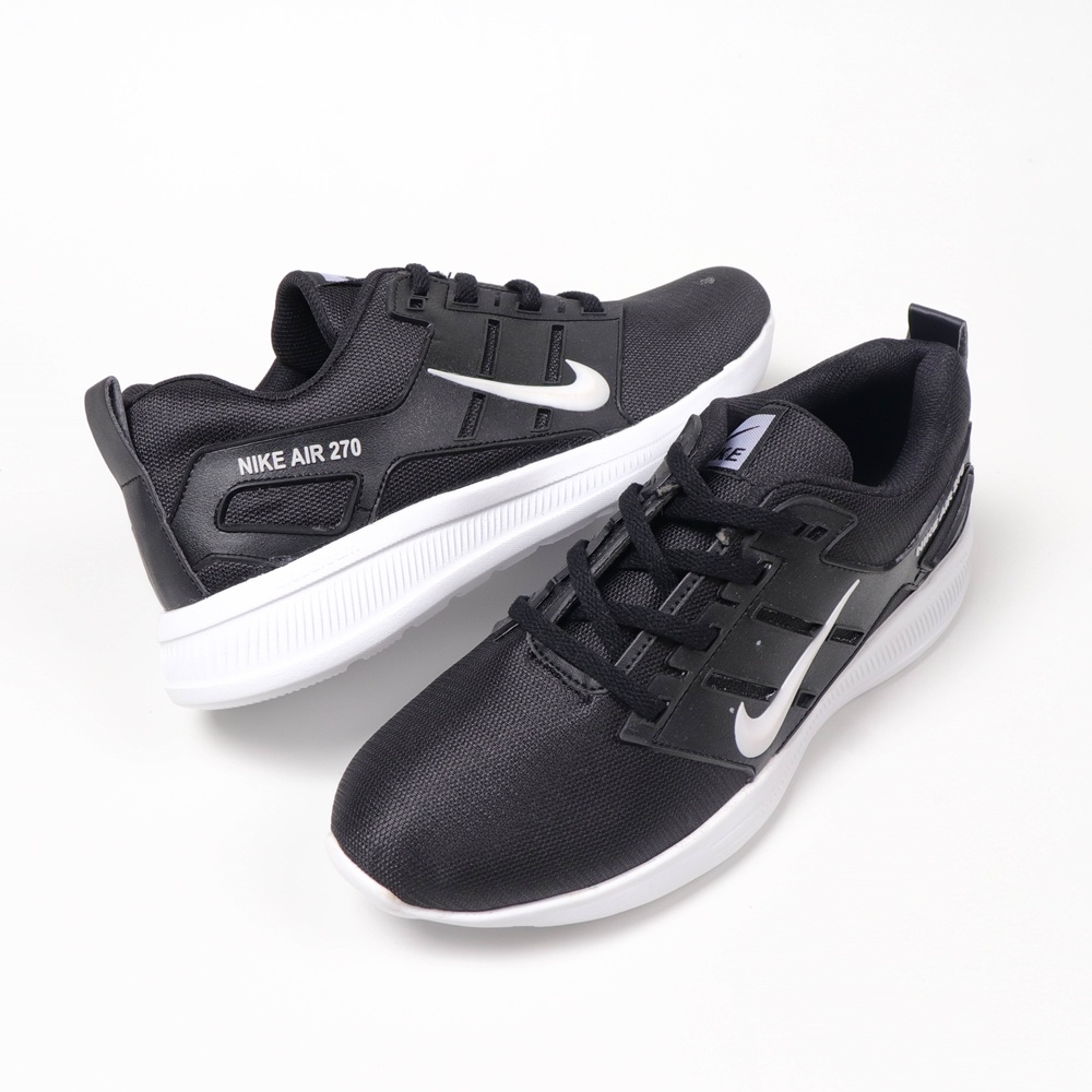 Sepatu Sneakers Sneaker Nike Zoom Running Pria Sepatu Sport Olahraga Pria Jalan Joging Hitam Putih