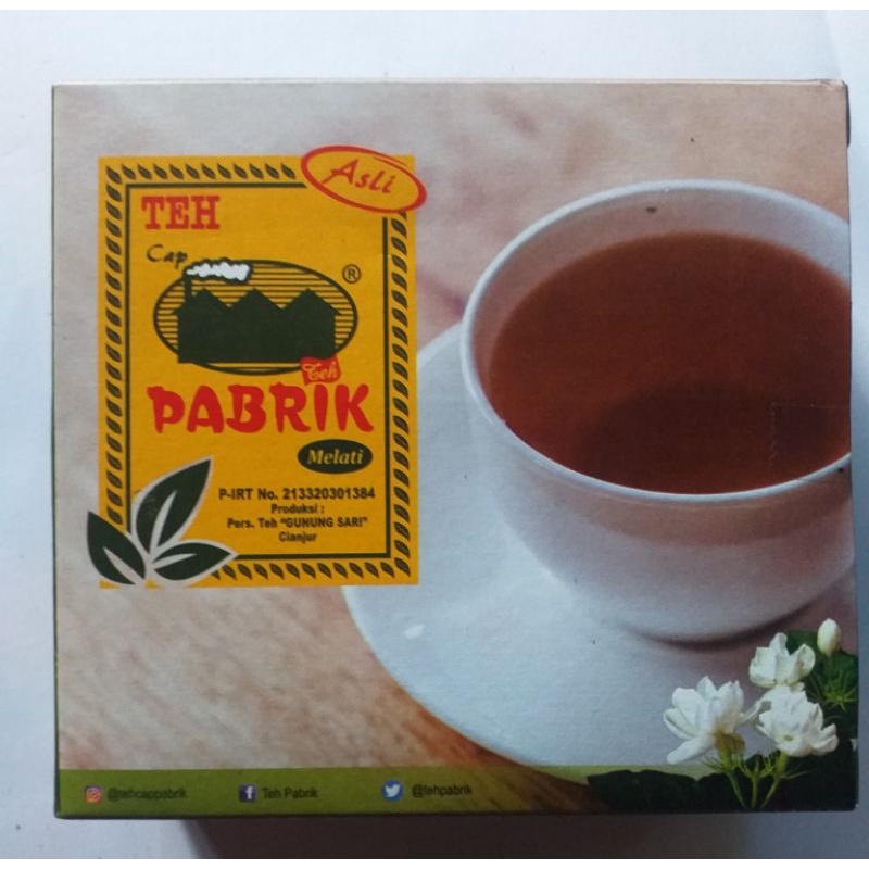 

Teh Cap Pabrik Premium Melati