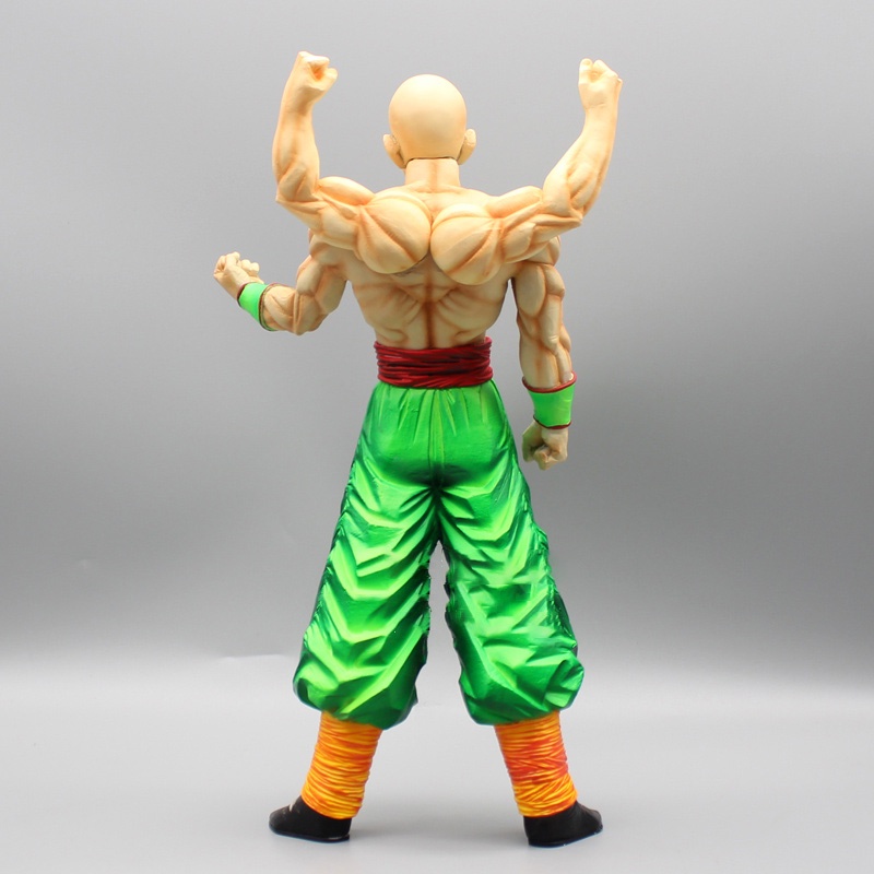 Mainan Action Figure Model Anime Dragon Ball Z Tien Shinhan Dbz Gk Bahan PVC Ukuran 30cm Untuk Anak