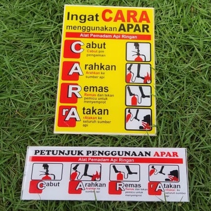 

Akrilik Stiker Petunjuk Penggunaan Apar