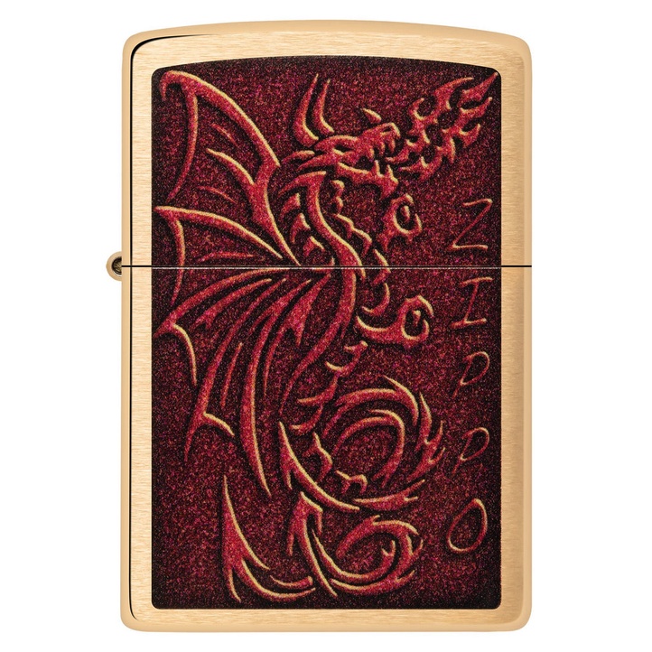 Original Zippo 48362 Medieval Mythological Design