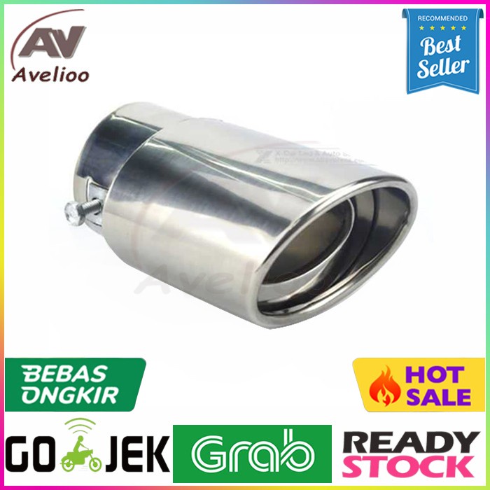 OTOHEROES Muffler Ujung Pipa Knalpot Mobil Racing slincer knalpot racing