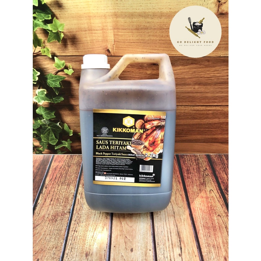 

Kikkoman Black Pepper Teriyaki Sauce - Teriyaki Lada Hitam (2,2KG)