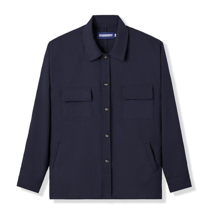 Jaket Tenue de Attire - Work Jacket Double Pocket Navy