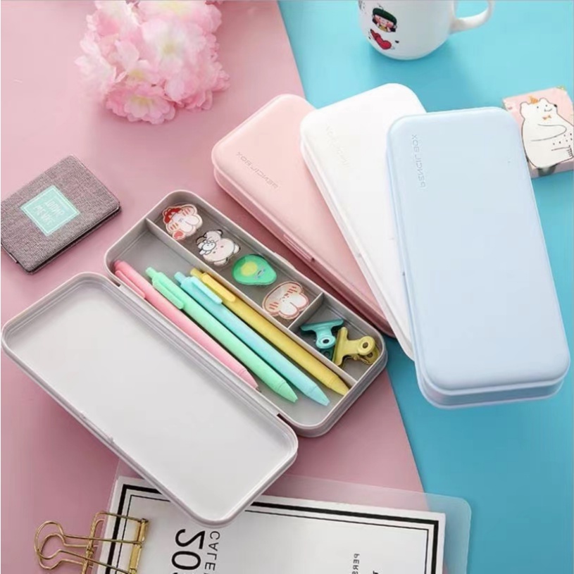 

Kotak Alat Tulis Siswa Tempat Pensil Perlengkapan Sekolah Penyimpanan Kreatif Tempat Pensil Sederhana - SO