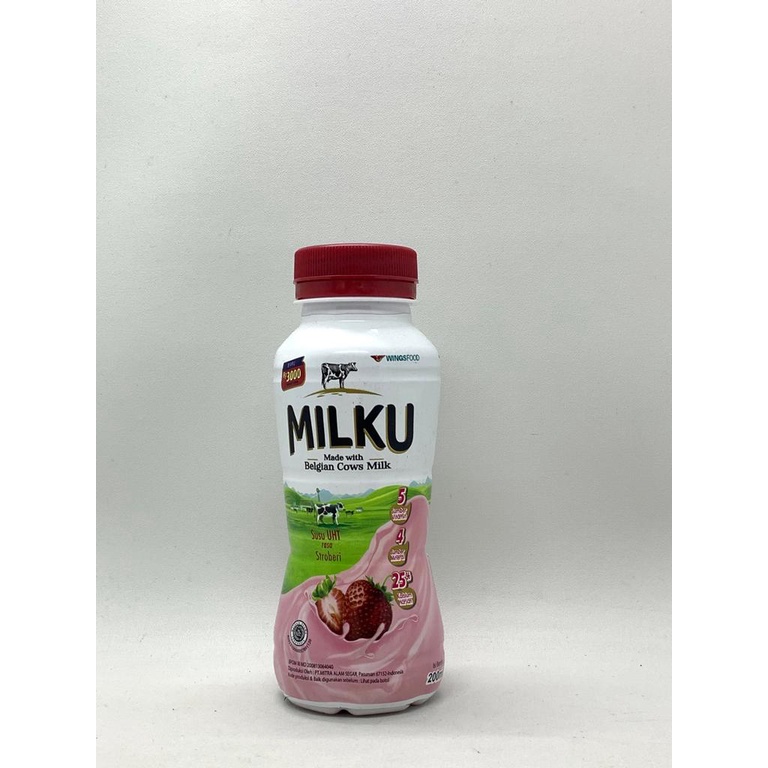 

MINUMAN SUSU KEMASAN BOTOL MILKU 200 ML ALL VARIANT