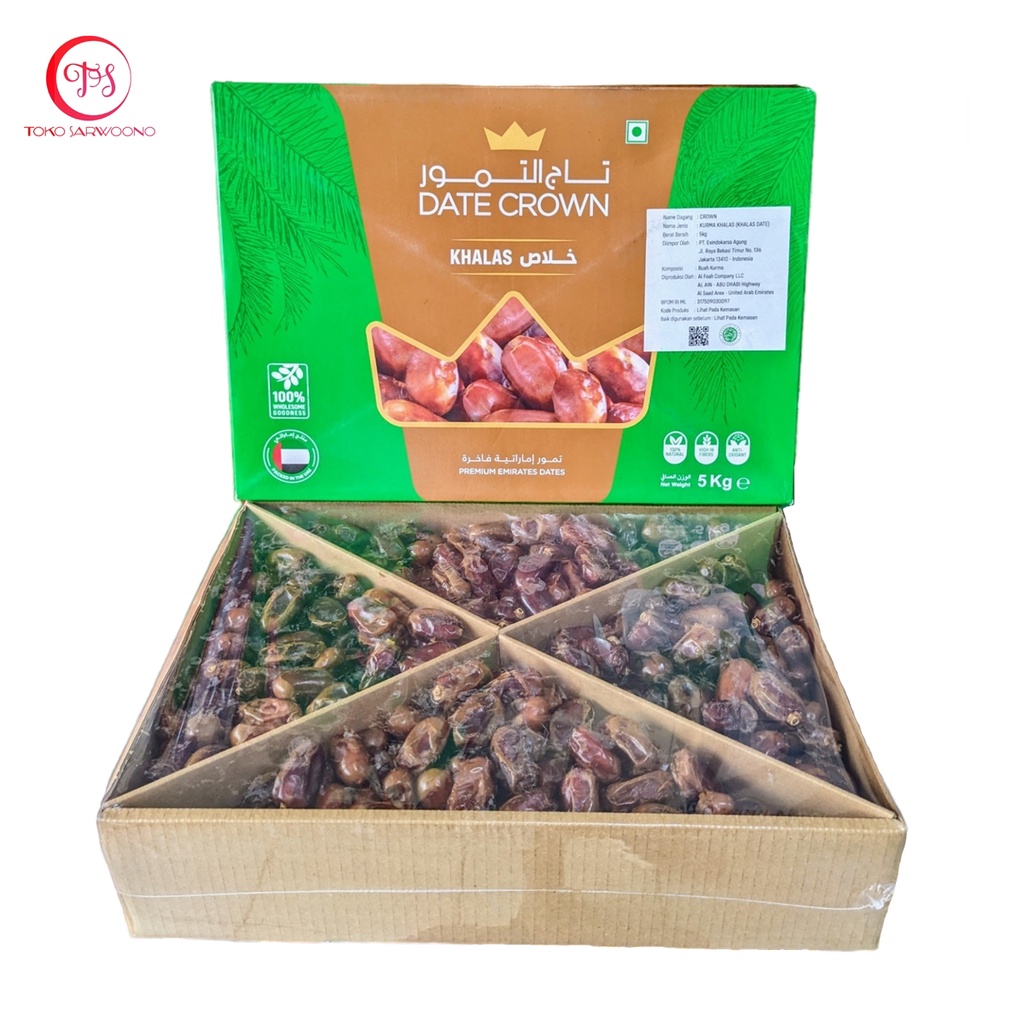 Kurma Khalas Date Crown 5 kg