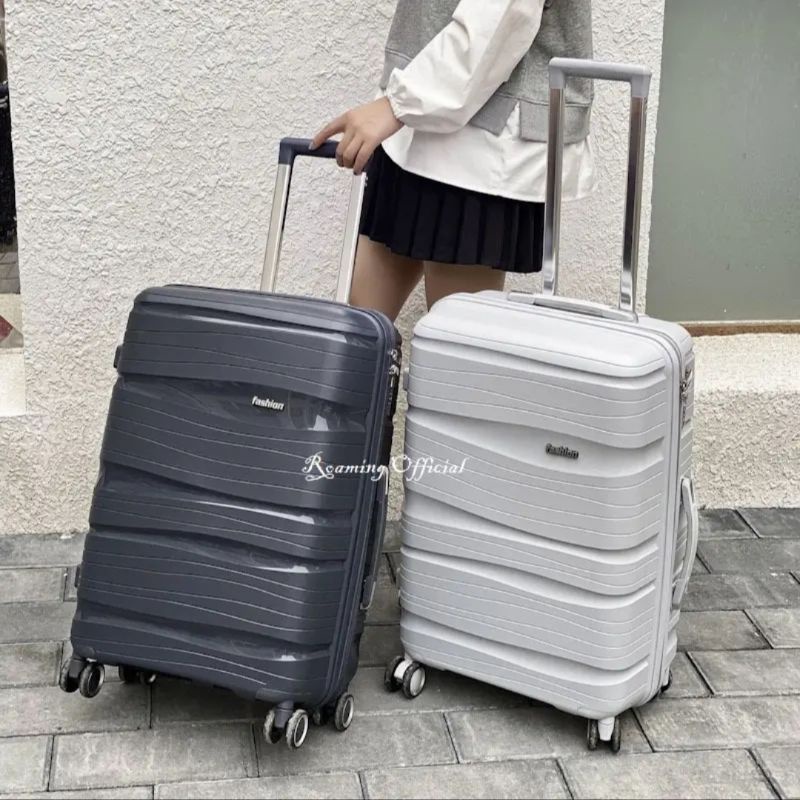 Koper Roaming Sleting EXPANDING sudah TSA standar internasional cabin size 20 inch