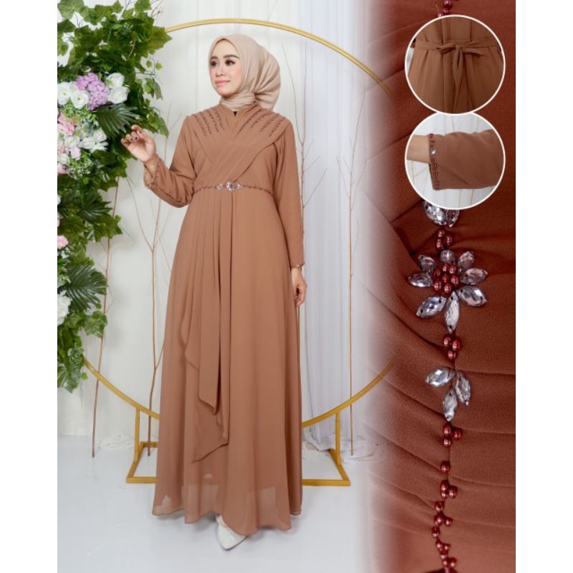 GAMIS ARABELA SERUTY BABY DOLL MIX PAYET MUTIARA TERBARU| GAMIS PESTA| GAMIS MUTIARA| GAMIS KONDANGAN| GAMIS| GAMIS WANITA| GAMIS FASHION MUSLIM| GAMIS LEBARAN| GAMIS KEKINIAN