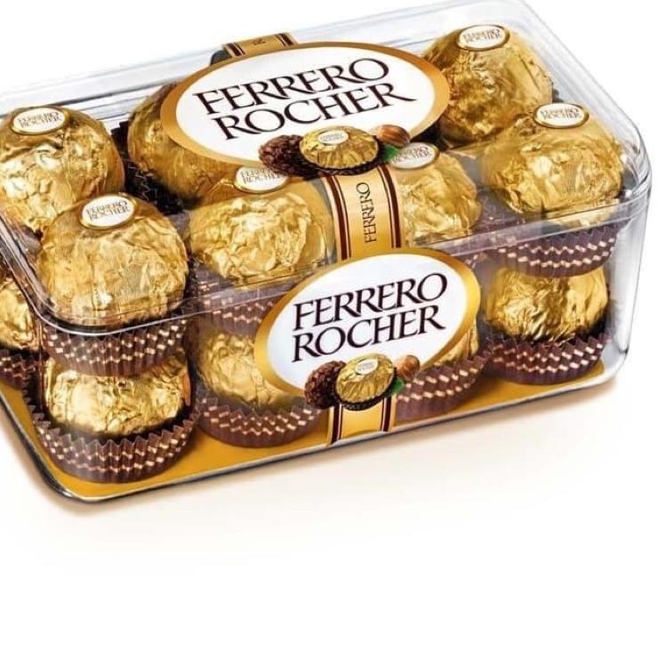 

Langsung pesan--Ferrero Rocher Chocolate T16 | Halal Cokelat Ferero Rocher isi 16 pcs