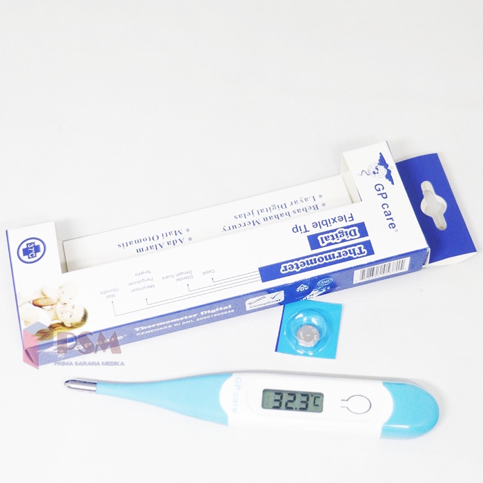 GP Care Thermometer Digital Flexible Ujung Lentur / Termometer Suhu