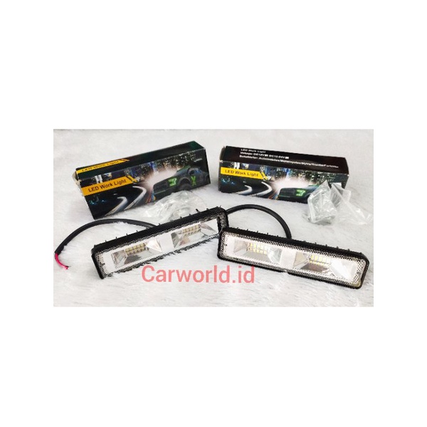 Lampu Sorot Led Slim 20 mata Mobil Motor