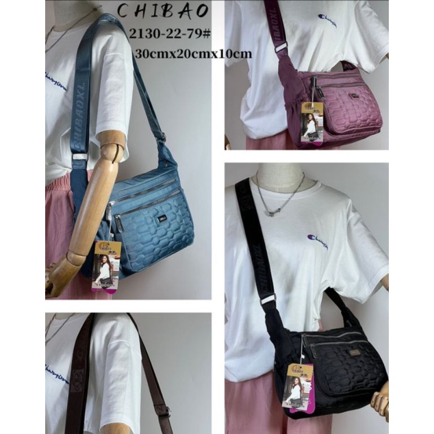 TAS SLEMPANG CEWEK CHIBAO IMPORT 6 RESLETING100%ORI
