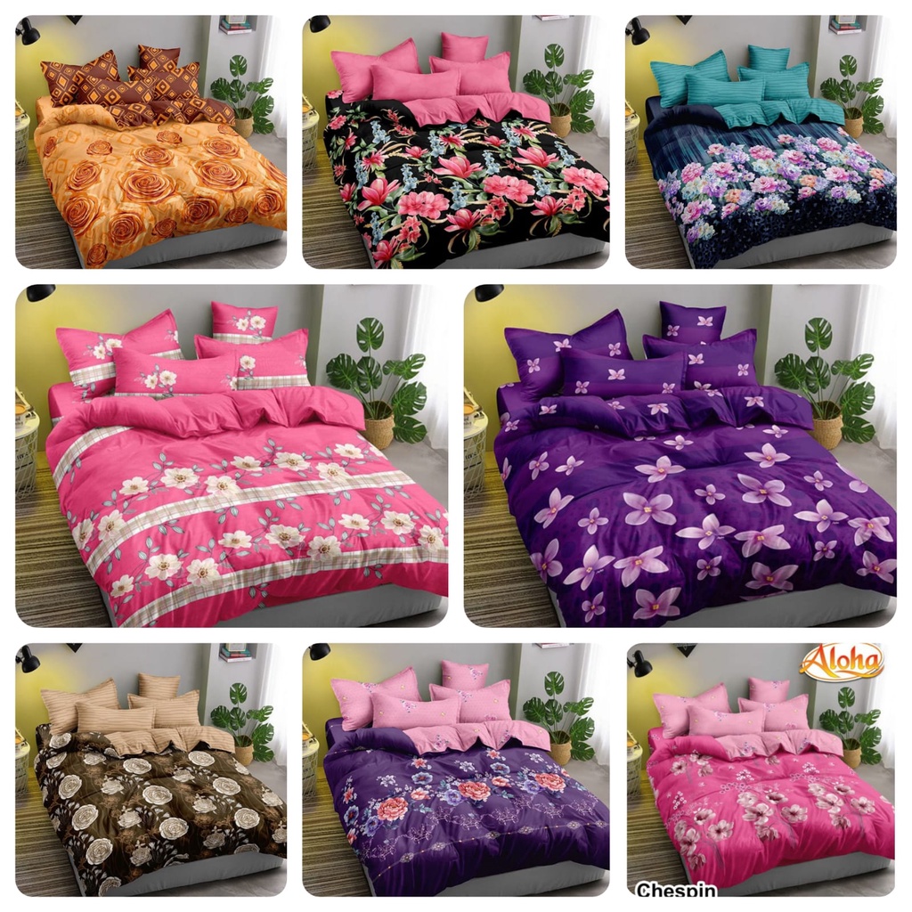 Bed Cover ALOHA Internal Ladyrose Set King 180x200 cm