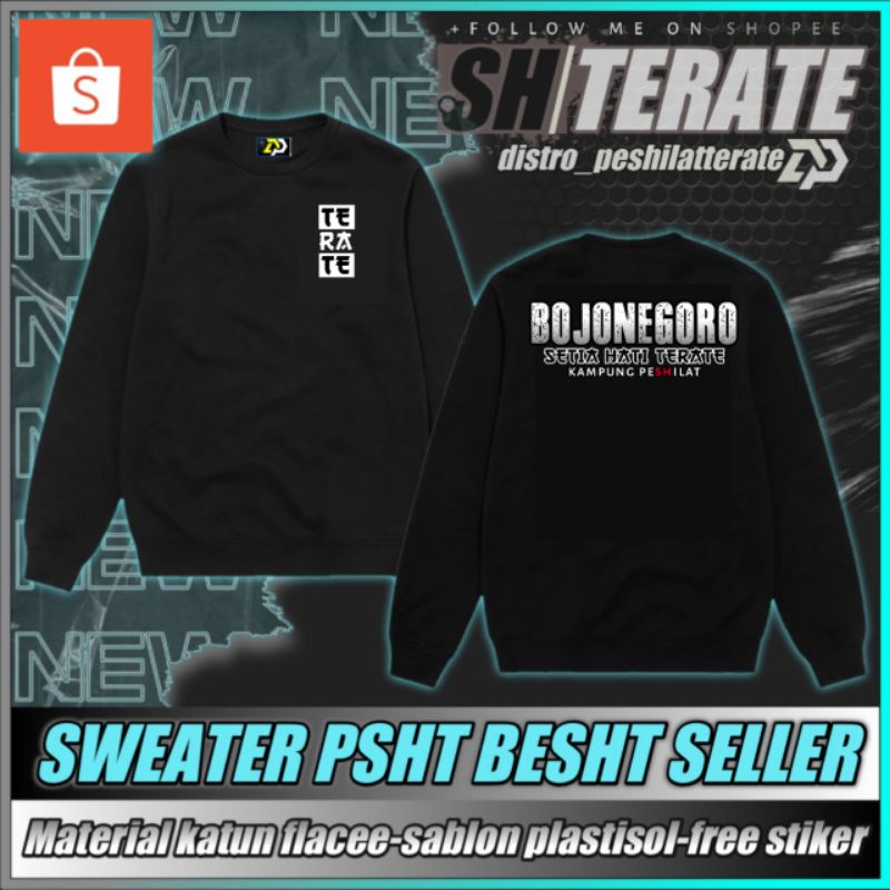 SWEATER PSHT BOJONEGORO / BAHAN TEBAL (SH-1)