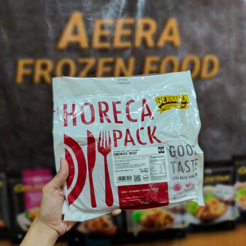 

Bernardi Horeca Smoked Beef VP 500Gr