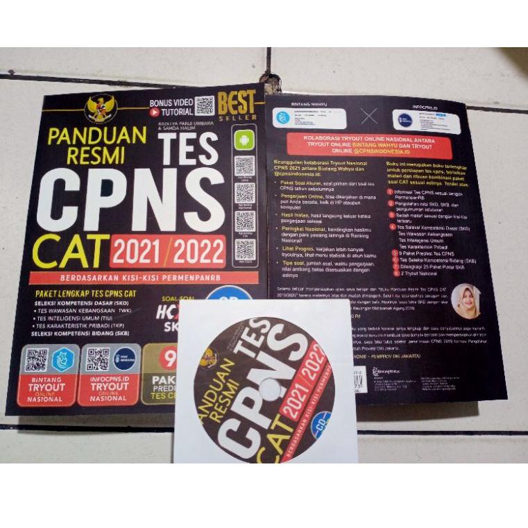 Jual Produk Ykaci Obral Panduan Resmi Tes Cpns Cat Pake Cd