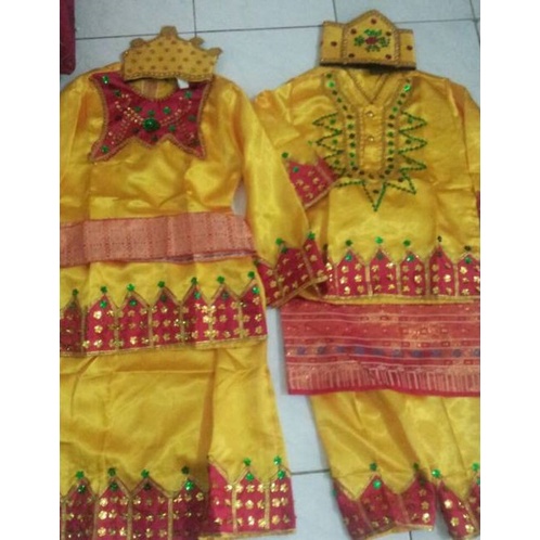 [ BAJU ADAT ] BAJU GORONTALO ANAK // PAKAIAN ADAT ANAK (CEWE/COWO)