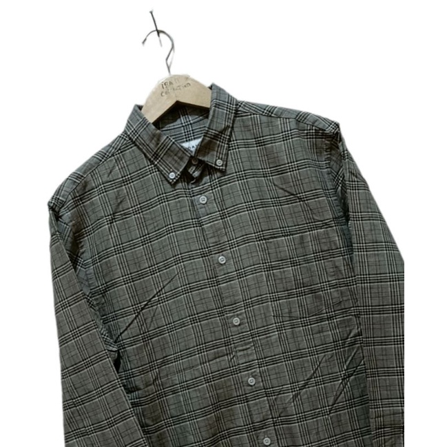kemeja flanel giordano size:L
