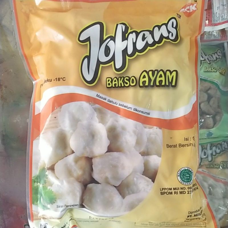 

Jofrans Baso ayam 500Gr