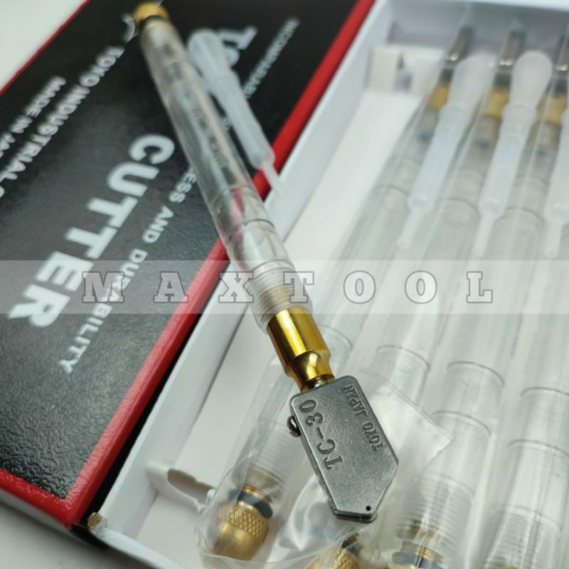 alat potong kaca toyo cutter TC 30 original japan 100% pisau poting kaca toyo TC30